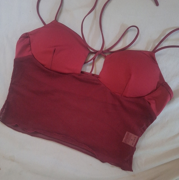 Red Bakini Top - Picture 1 of 3